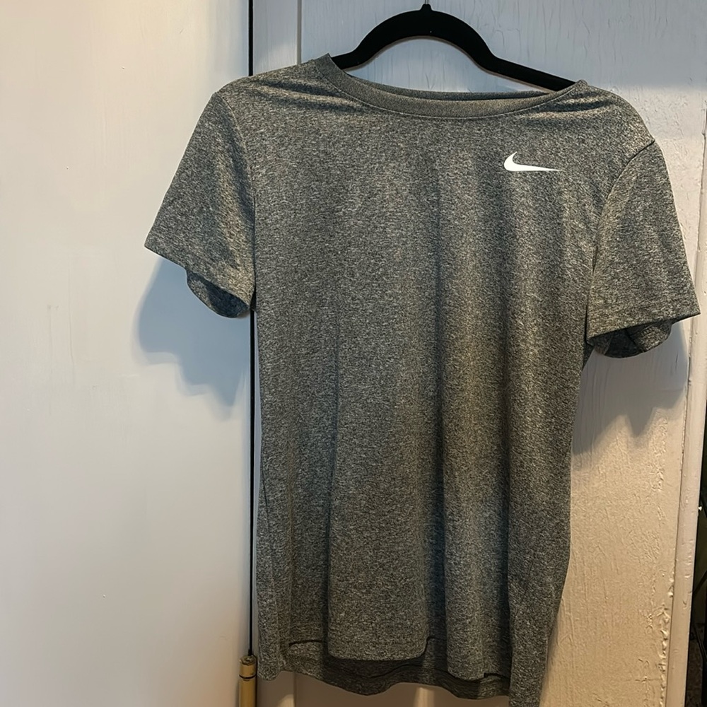 Gray Nike athletic shirt women’s